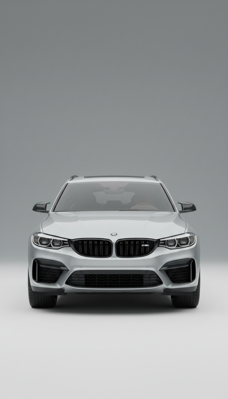 Platinum Silver Luxury Sport SUV